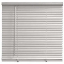 Mainstays 1" Cordless Vinyl Light Filtering Mini Blinds, White, 23" W x 42" L