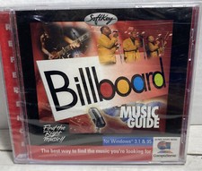 Billboard Music Guide PC CD-ROM Computer Video Game Find the Right Music