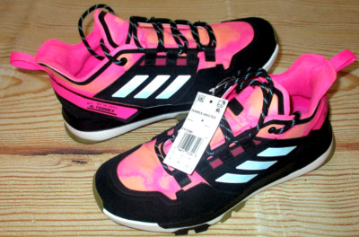 MENS ADIDAS TERREX HIKSTER PINK BLACK SNEAKERS SIZE 8