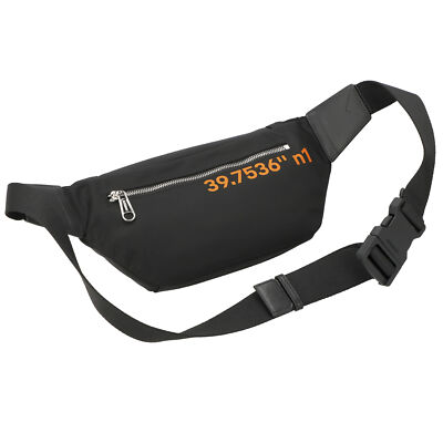 Burberry Men's Body bag 8064930 BLACK/ORANGE MD SONNY Burberry Men's Body bag 8064930 BLACK/ORANGE MD SONNY
