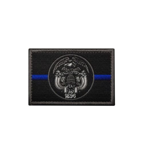 Embroidered US UTAH State Flag Tactical Hook Loop Patch Backing Fastener Badge - Picture 6 of 11