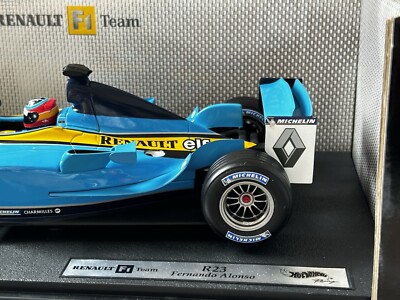 1:18 *BOXED* HOT WHEELS F1 Formula 1 RENAULT R23 Fernando Alonso