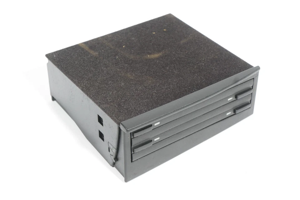 2003-2006 BMW 745Li CD suporte carregador de disco 51167017806 fabricante de equipamento original - Imagem 2 de 4