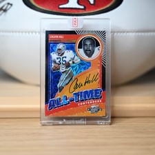 2023 Contenders Optic All Time Contenders Calvin Hill Black Scope Auto 1/15