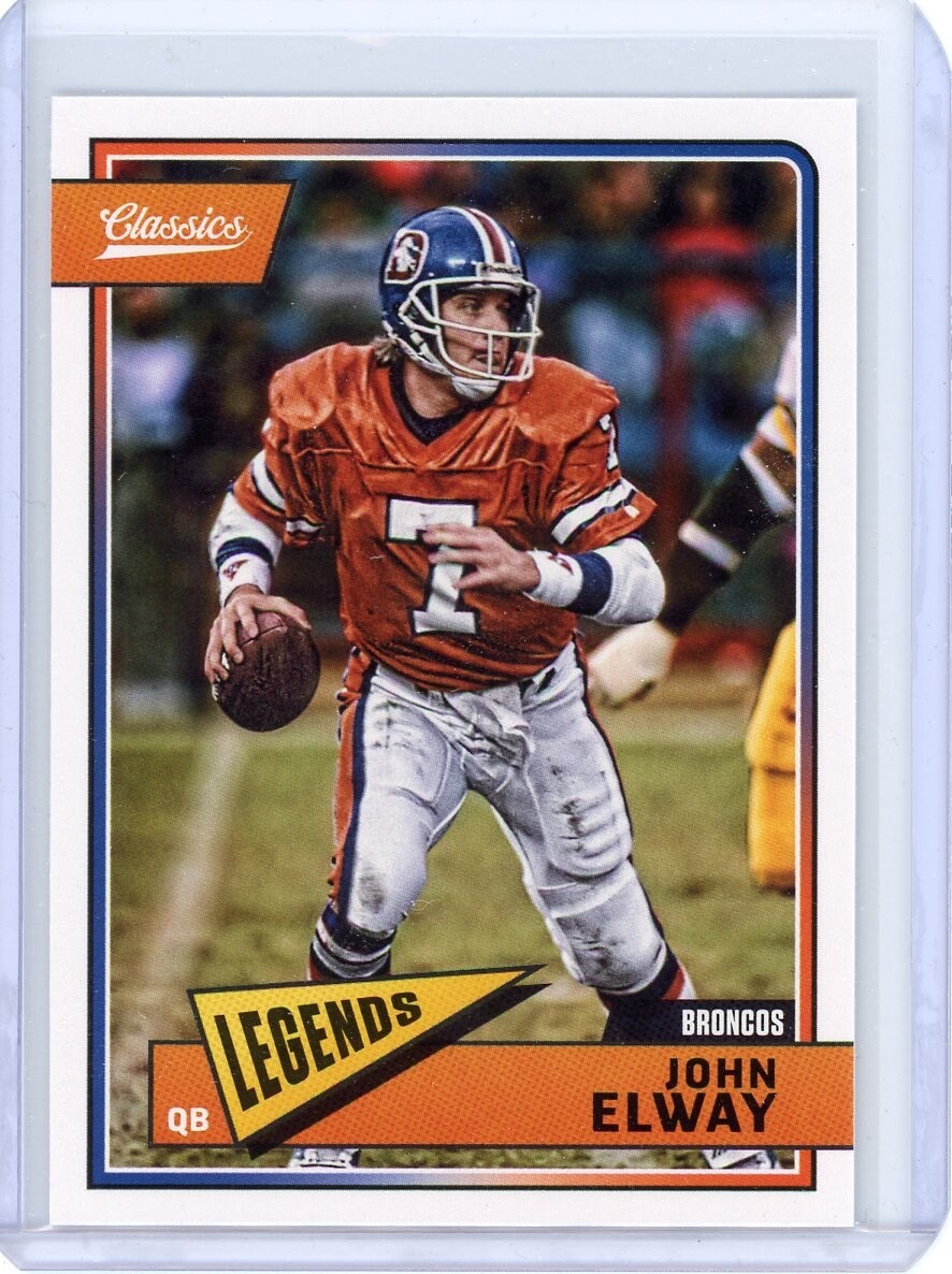 2018 PANINI CLASSICS LEGENDS JOHN ELWAY #125 BRONCOS STANFORD CARDINAL HOF MINT