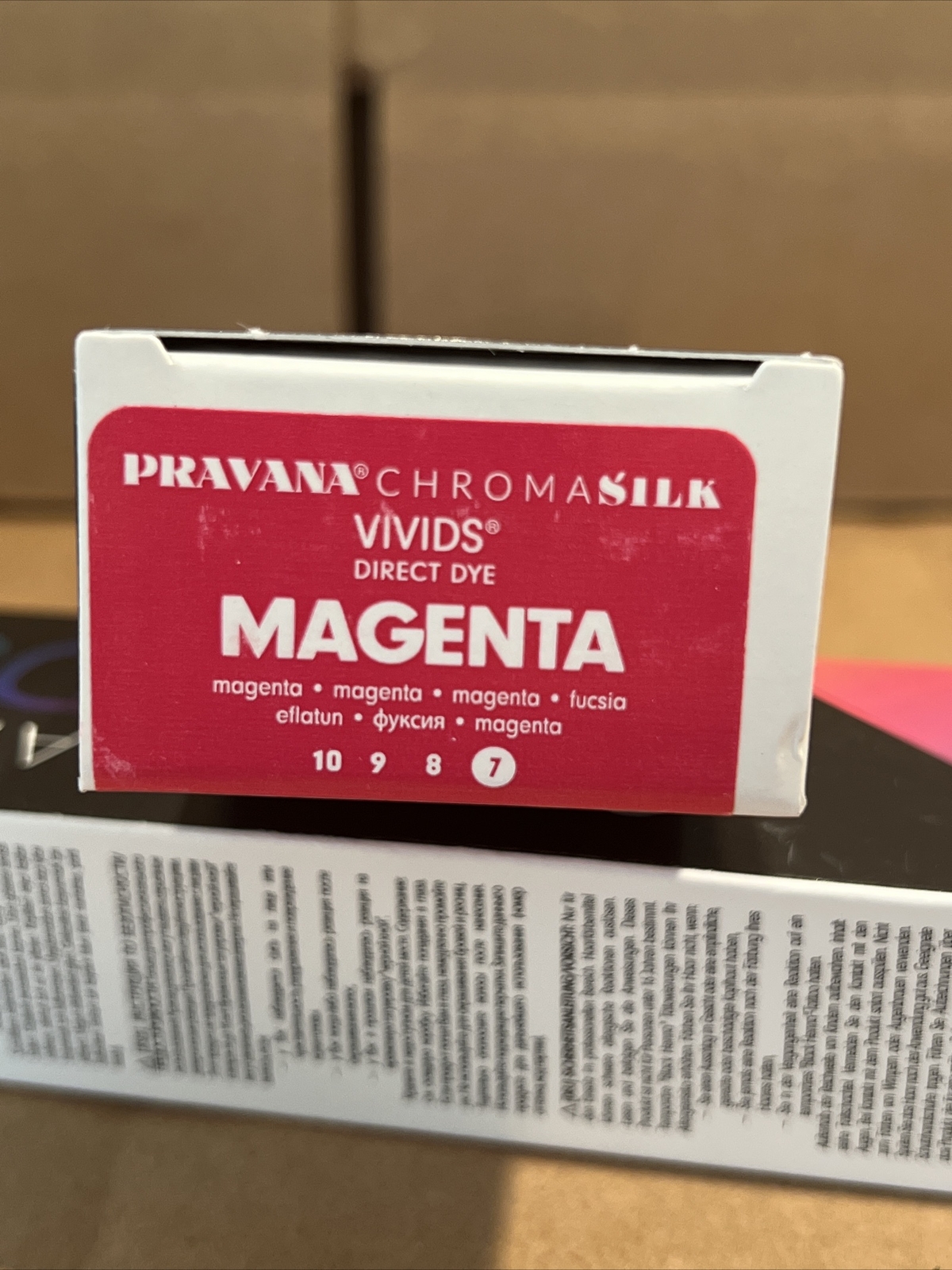  Pravana ChromaSilk Vivids MAGENTA Long-Lasting Vibrant Direct Dye Color 3oz 
