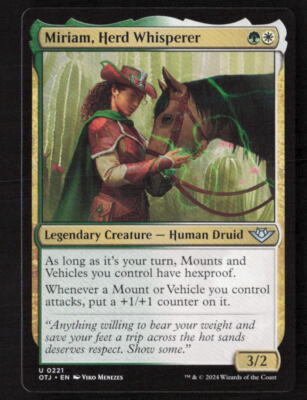 Miriam, Herd Whisperer Outlaws of Thunder Junction #221 Uncommon