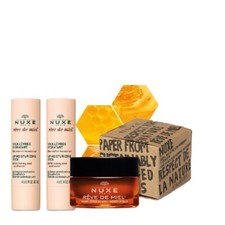 Nuxe Reve de Miel Honey Lip Balm - Pack of 3