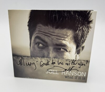 Joel Hanson - What If It Is (2009, CD) Signed & Inscribed