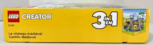 (31120) LEGO Creator 3-in-1 Medieval Castle New Sealed Retired Falcon Blacksmith - Picture 4 of 6