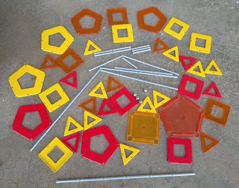lot pièce vrac construction geomag - Photo 1/1