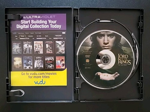 Lord Of The Rings 3-Film Collection DVD 3-DISC Set Trilogy Used - Picture 3 of 8