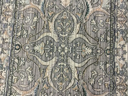 MAUVE / CREAM 3' X 5' Back Stain Rug, Reduce price 1172644359 VAL114D-3 - Picture 2 of 4