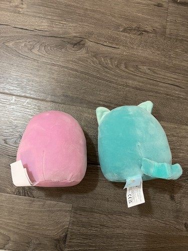 Kellytoy Squishmallow 5 Inch Plush - Pink Penguin and Lucia the Lemur Plush Toys - Picture 5 of 5