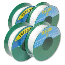 100% TEFLON/PTFE espanso cellulare, guarnizione universale adesiva lungh. 1mtl.