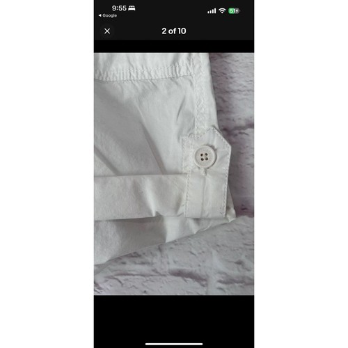 Sanctuary White Cargo Style Shorts -24W - Bild 7 von 8