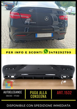 ????DIFFUSOR GLE C292 COUPE 2015-2018 AMG LOOK GLE63 SCHWARZ + SCHALLDÄMPFER???? ????DIFFUSOR GLE C292 COUPE 2015-2018 AMG LOOK GLE63 SCHWARZ + SCHALLDÄMPFER????