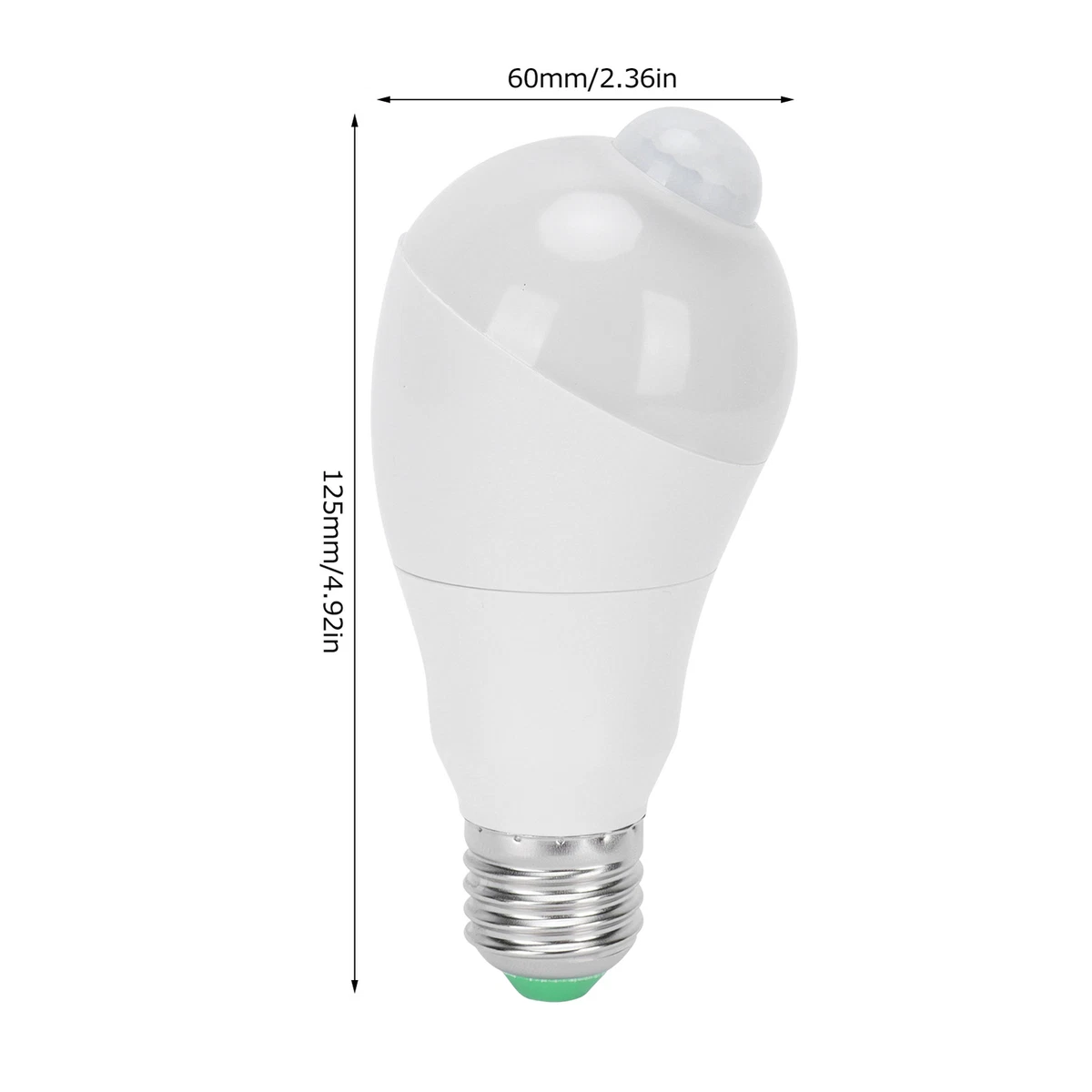 E27 Human Sensor Light Bulb 7W LED Induction Lamp For Corridor Balcony 85 265V