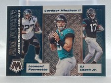 2020 Panini Mosaic Chark Minshew Fournette Jaguars FF10 Flea Flicker