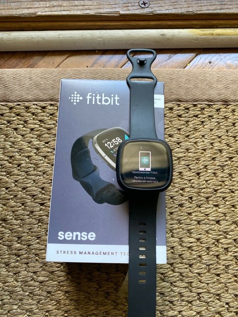 fitbit sense carbon graphite