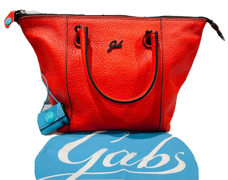 G30T2S-C4001-ITALIAN LEATHER CONVERTIBLE HANDBAG- ST.ASTRAKAN ROSSO - Image 3 of 4