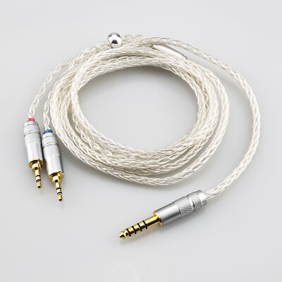 Cavo per cuffie placcato argento Premium 8 Core per Italia
