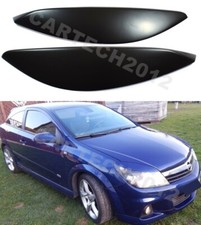 Coprifaro sopracciglia per Vauxhall Opel Astra H, 2004-2009, set, tuning