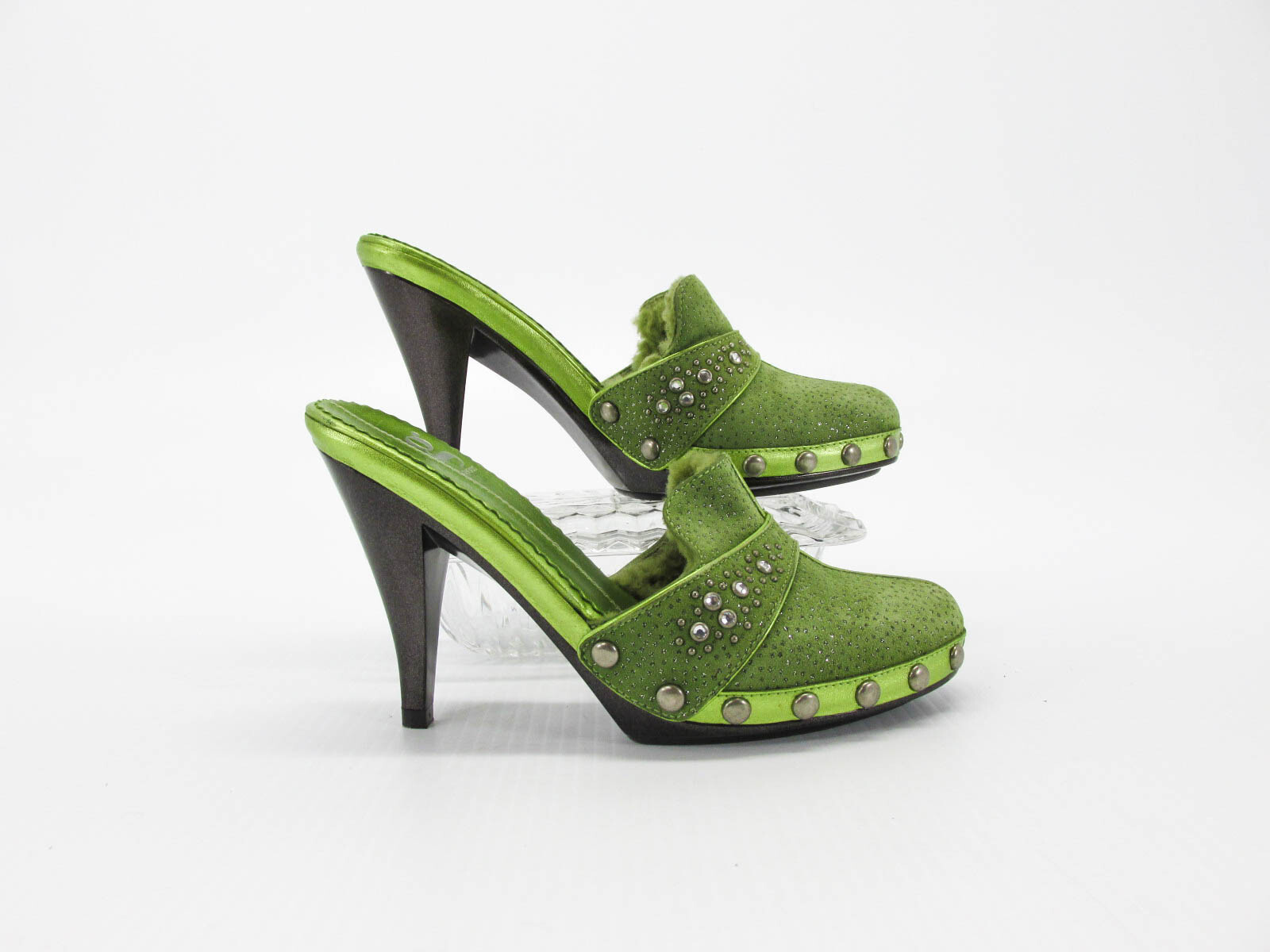 green mule heels
