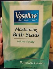 Vaseline Intensive Care Moisturizing Bath Beads w Aloe - Botanical Garden 24oz