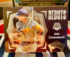 2021 Jake Cronenworth Panini Mosaic Baseball Debut Rookie Card #PD15. rookie card picture