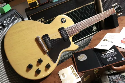 Gibson Custom Shop 1960 Les Paul Special SC TV Yellow 2014 Electric Guitar