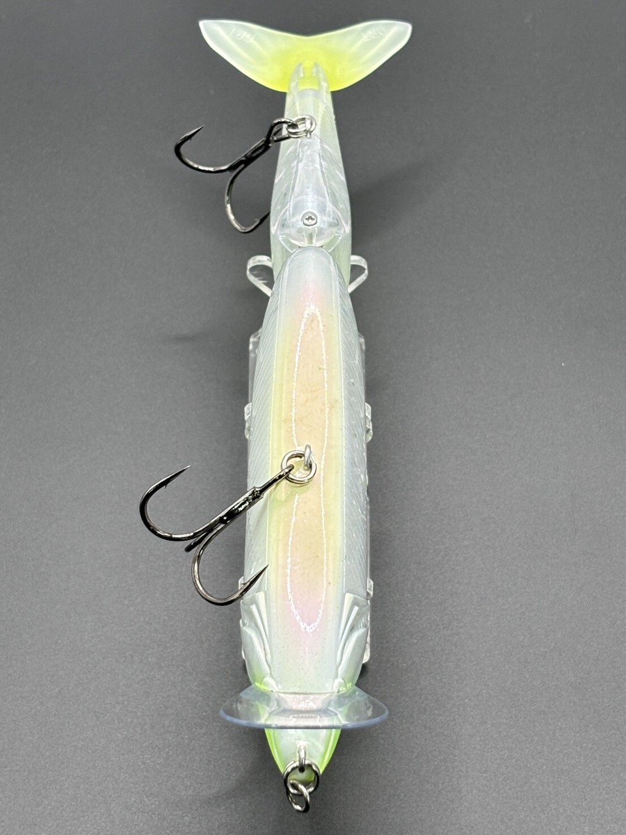 DRT KLASH9 HiフロートLemonade DRT KLASH9 Hi Lemonade with V tail Used Swimbait fishing lure From