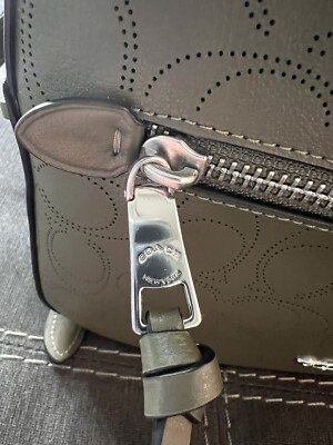 Coach Jordyn Backpack Handbag Surplus Green Perforated  display picture 3