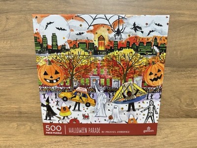 Galison Jigsaw Puzzle - Halloween Parade - 500 Pieces