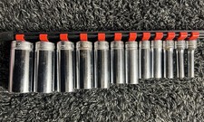 Snap-on 12pc 1/4” - 1” SAE 3/8” Drive 12pt Socket Set SF *1 Sock no match*