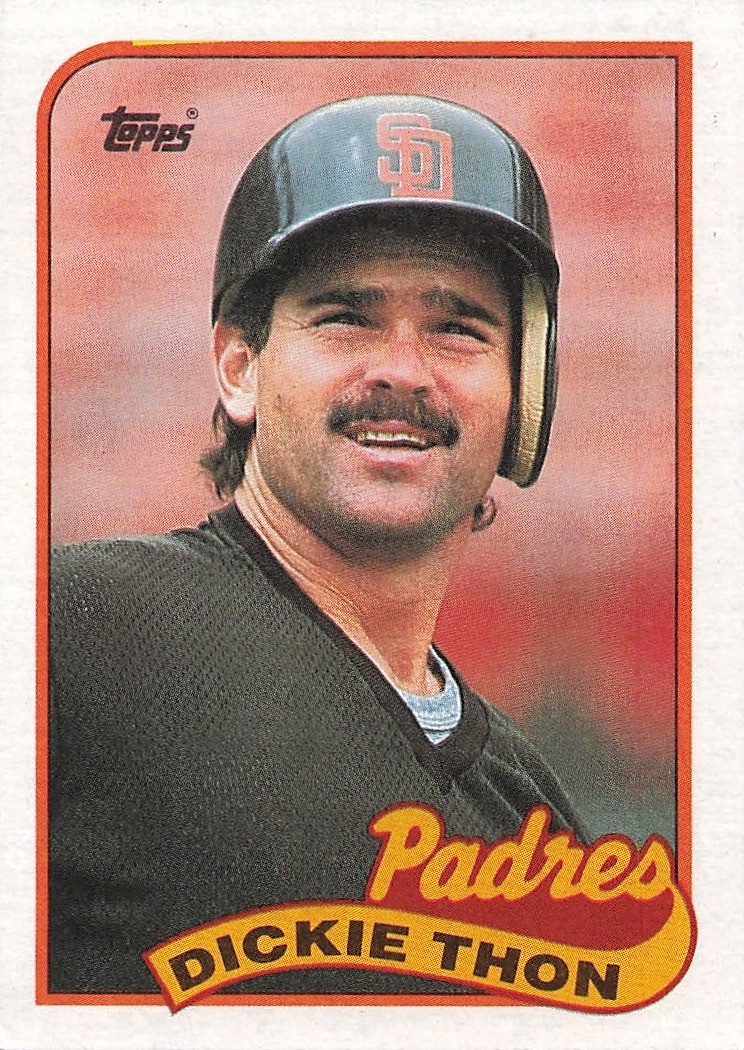 1989 Topps #726 Dickie Thon