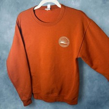 Wayfinder Burnt Orange Graphic Crewneck Sweatshirt Small