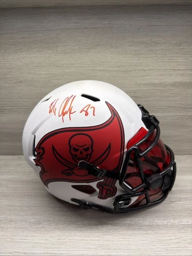 Rob Gronkowski Tampa Bay Buccaneers Signed Lunar Eclipse Full-size Rep Helmet