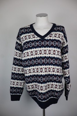 Robe Di Kappa Vintage Man Sweater Casual Lana Wool Tg XL