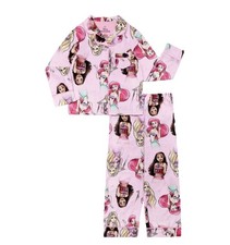 NEW Disney Princess Girls Top  Pants Pajama Set Pink 6/6X NWT Moana Ariel Tiana