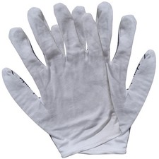 1 Pair Elastic Massage Gloves Reusable Cotton Gloves for Hand Massage