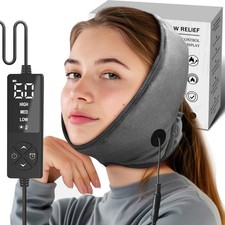 TMJ Relief Products, Jaw and Face Heating Pad for Chin, Cheek, and Temple Pai...