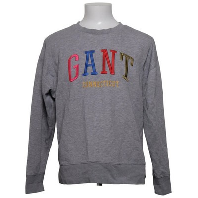 GANT, Sweatshirt, Größe: L, Grau/Mehrfarbig, Baumwolle/Polyester, Print #sFI