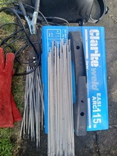 Clarke Easi Arc 115N Welder Used Once with gloves mask and welding Rods!