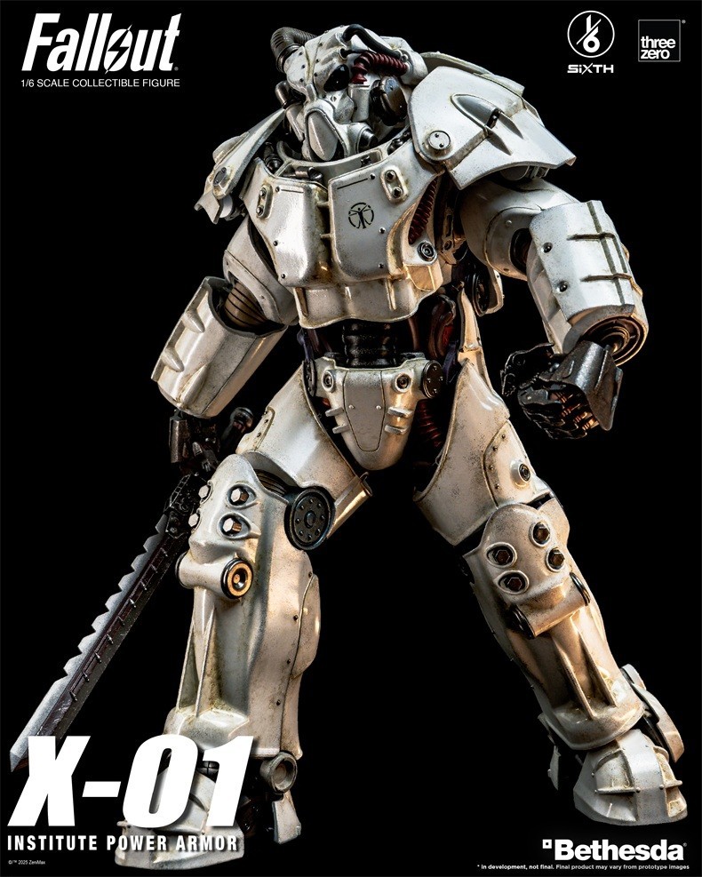 Threezero Fallout X-01 INSTITUTE POWER ARMOR 1/6 Action Figure In