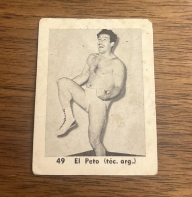 1960s Venezuelan Boxing Black and White #49 El Peto