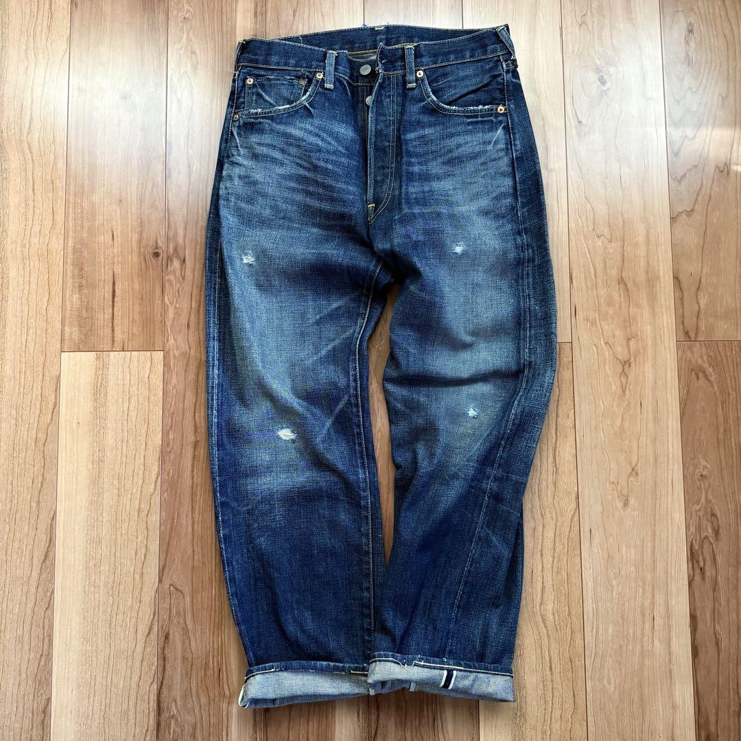 Levi's LVC1966 501xx デニムジーンズ W33 L34 Levi's LVC 501xx 1966 Reprint Model Indigo Denim Pants