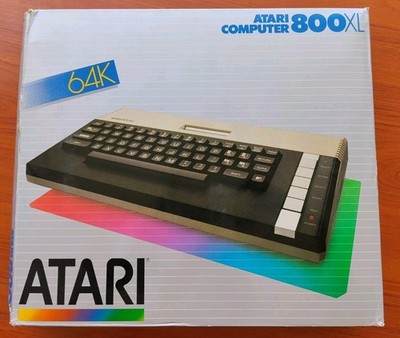 Atari 800XL Computer - New Old Stock (NOS) + Sealed Game Collection Lot