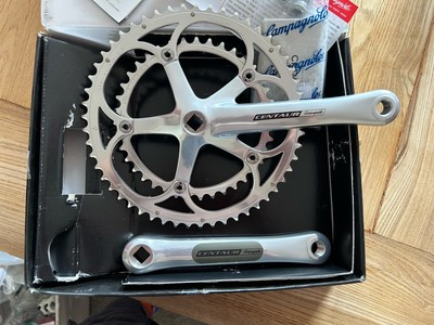 Campagnolo Centaur Square Taper 10-fach Kurbelgarnitur 172,5mm 39/53 schön & glänzend  