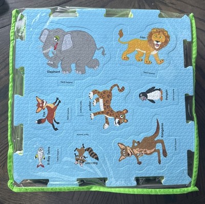 Sesame Street Alphabet Zoo Foam Floor Puzzle | eBay